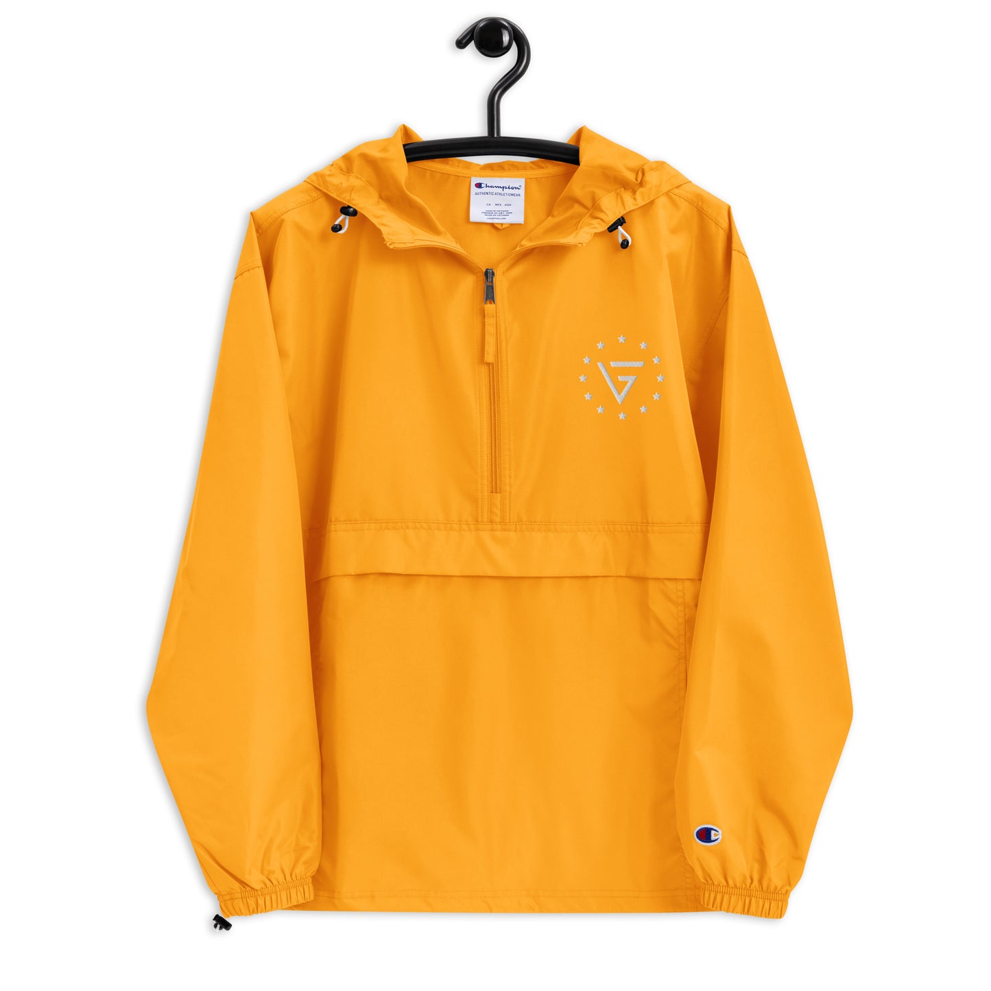 4. Embroidered Champion Packable Jacket