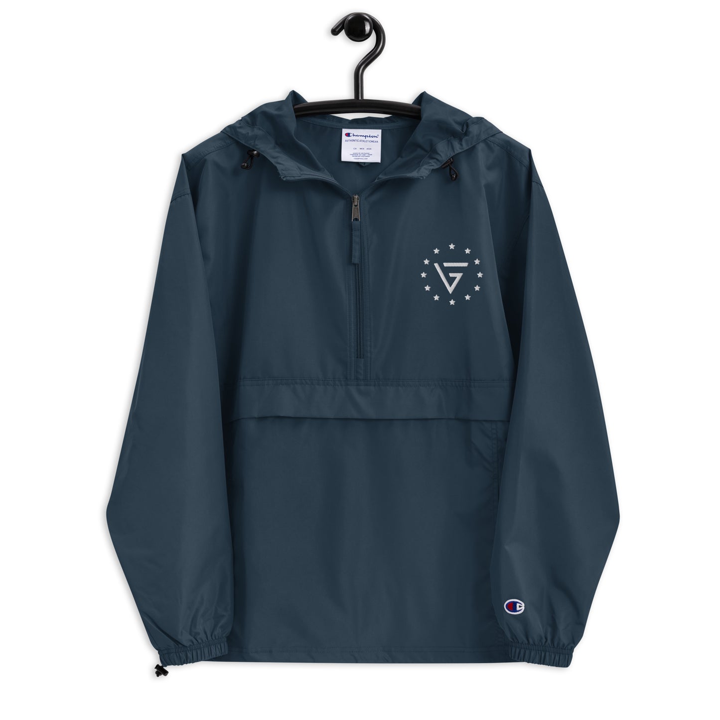 Embroidered Champion Packable Jacket