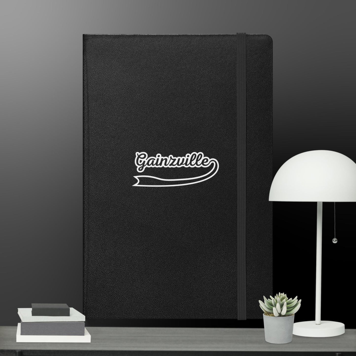 Hardcover bound notebook